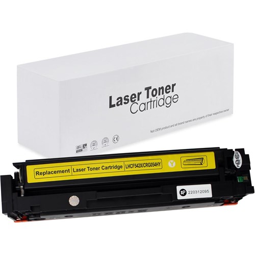 Toner for HP / Canon | CF542X / CRG054Y | yellow | 2500 pag. | neutral box